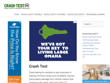 Tablet Screenshot of crashtest.org